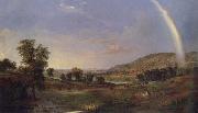 Robert S.Duncanson Landscape with Rainbow china oil painting reproduction